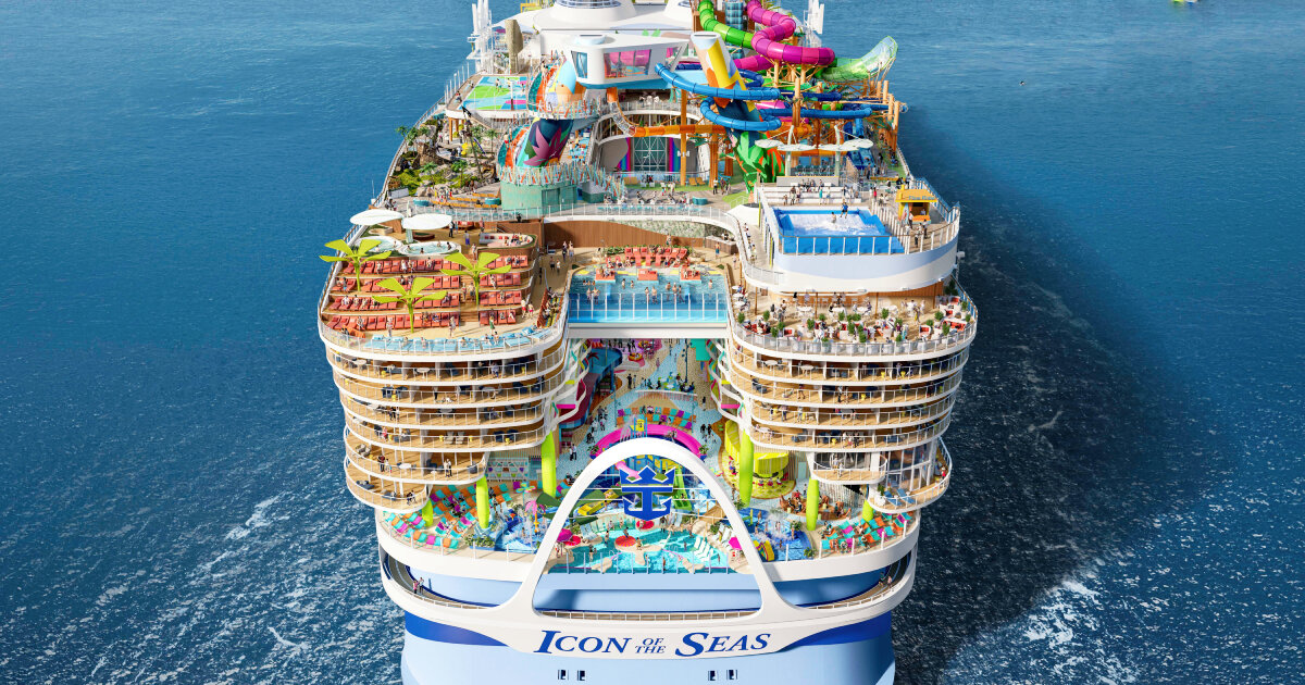 Icon of the Seas is a cruise ship built for Royal Caribbean International